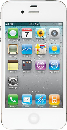 Смартфон Apple iPhone 4S 32Gb White - Муравленко