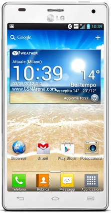 Смартфон LG Optimus 4X HD P880 White - Муравленко