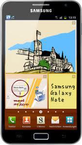 Смартфон Samsung Galaxy Note GT-N7000 Blue - Муравленко